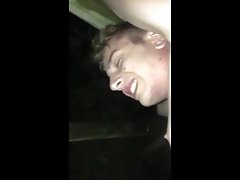 Amazing fuck session with deepthroat twink in woods again (facial cumshot)