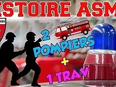 1 Travesti se fait Enculer par 2 Pompiers / ASMR français