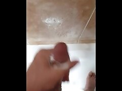 Teen Cums in Shower with Soap
