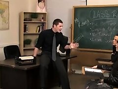 Gay seduce teacher sex story It's time for detention and Nat