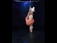 Gray Sweatpants Pole Dance
