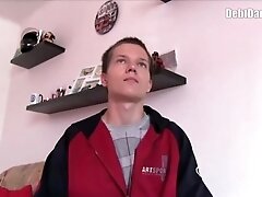 '  DEBT DANDY 244 -  Shy & Skinny Twink Gets Pounded By A Big Cock To Pay His Rent'