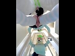 Small Femboy Gets Breed Twice by Big Dick Fursuiter