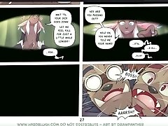 Furry Comic Dub: Bandits by Drawpanther (Furry, Blowjob, Furries, Furry Sex, Furry, Anal)