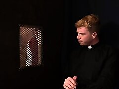 Catholic priest rimming
