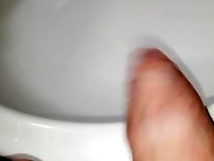 Gym scammed me, so I wipe my cock all over their bathroom!