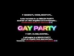 DENIS DOSIO  POMPINO in un Beach Party Gay??????????