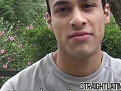 Young Latino twink finally has gay sex for the first time