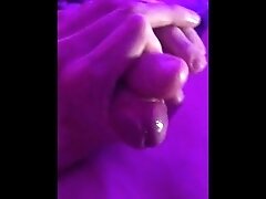 Rubbing My Uncut Cock On My Sexy Feet! (Cum)