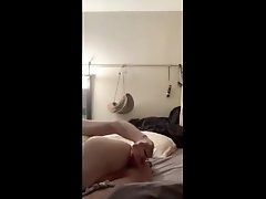 Horny slut gets railed and rips the condom!