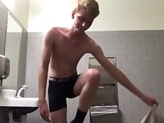 Twink Strips and Plays with Big Dick