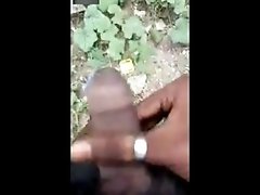 Indian Tamil Teen boy Dhanush outdoor cumshot