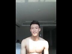 Chinese basketball boy solo