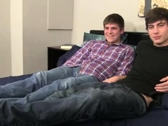 Meat gay men for sex Zaden and Trent get greased up as